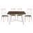 Daril Four Leg Dining Set