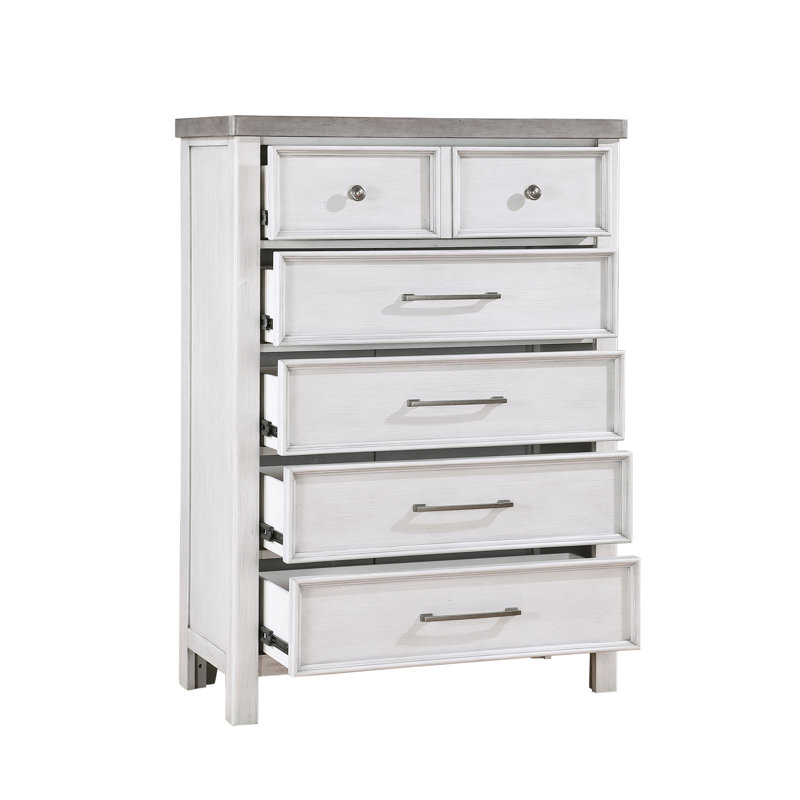Commode 5 tiroirs Mordy