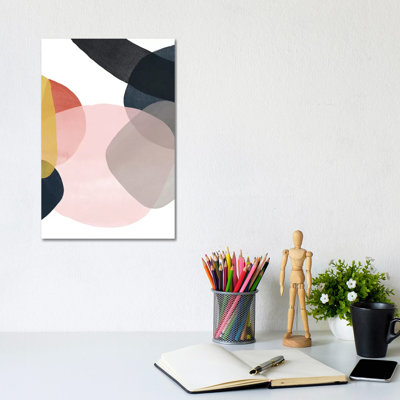 Layer Cycle III by June Erica Vess - Wrapped Canvas Print