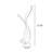 Modern Glass Steel Finial Decorative Object-1003165565