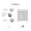Meuble-lavabo de comptoir en marbre blanc 36 po avec robinet Derby-1984219848-1984219863