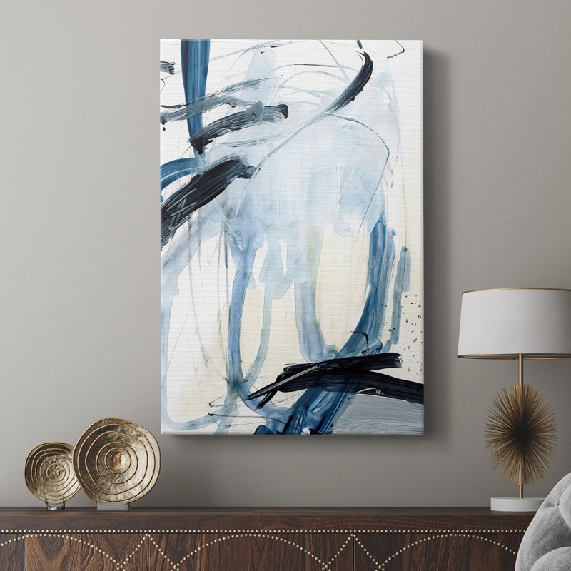 Indigo Swash II - galerie sur mesure Cavas, H 36 po x l 24 po
