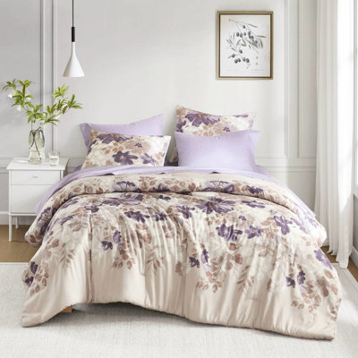 Lit très grand 100% taupe - édredon, draps, literie, taies d'oreiller