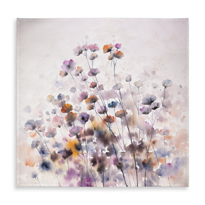 Wildflowers Tablecloth - Romantic Indoor Outdoor Home Decor