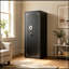 Armoire de bureau avec verrou d'empreinte digitale