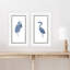 Heron in Blue S/2 Print by Alvarez Propac Images