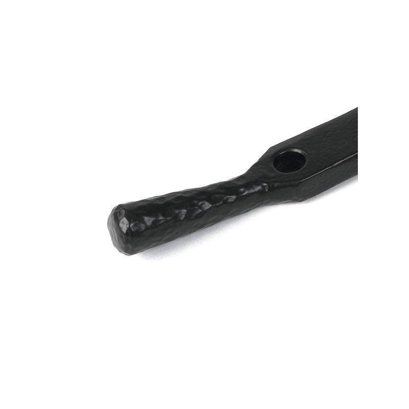Hammered Newbury Stay, Matt Black, 24.9cm H x 1.6cm W x 0.6cm D