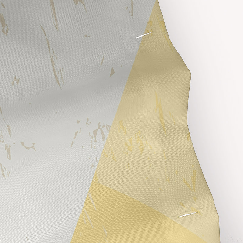 Rideau de douche Keppler, Jaune