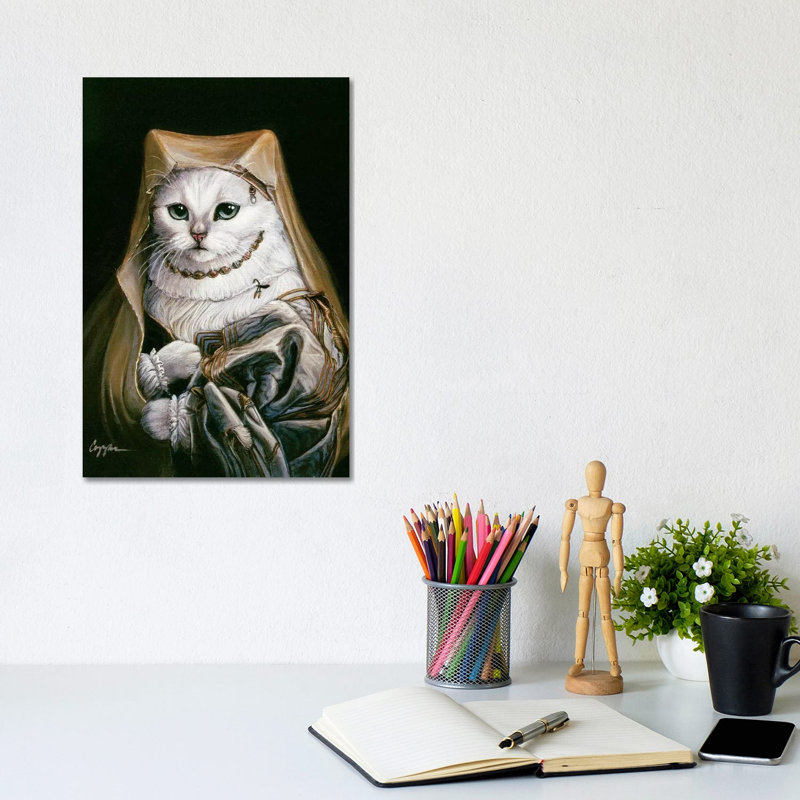 Shefa 1 Piece Painting on Canvas, 20.32 cm H x 30.48 cm W, Wrapped Canvas