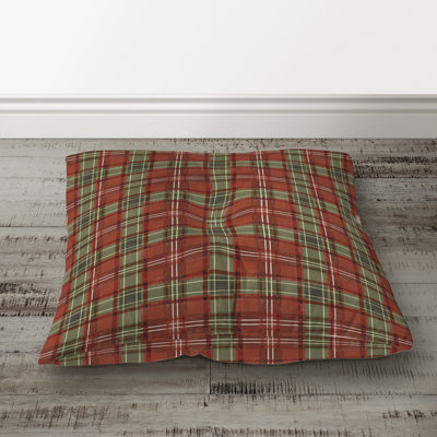 Plaid Reversible Throw Pillow
