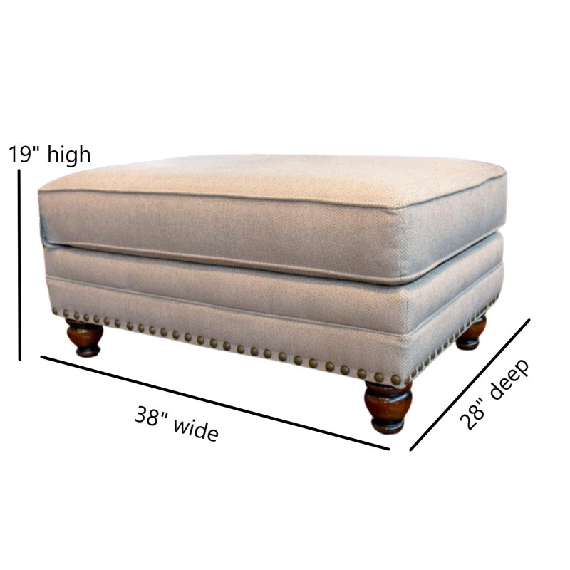 Repose-pieds Fusion Furniture Carys Doe