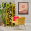 «Boho Sun over Desert Gray», art mural encadré par Nataly White-779435731-779435733
