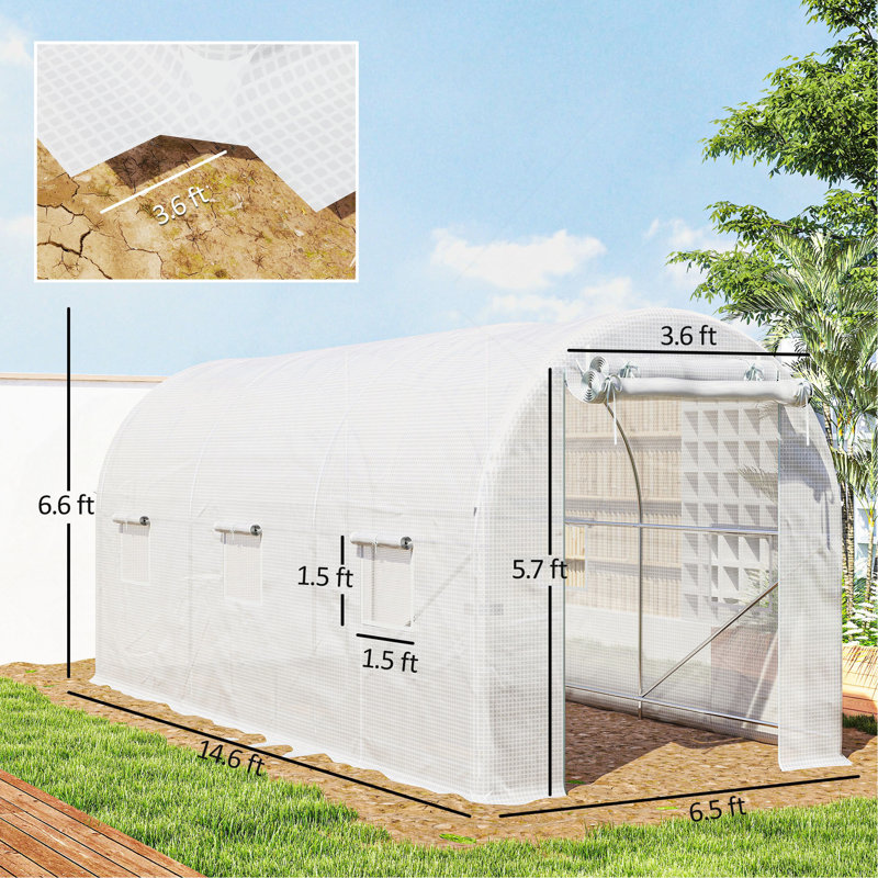 Serre de plain-pied, Serre Hoop House