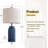 Bedside Lamp Set Of 2