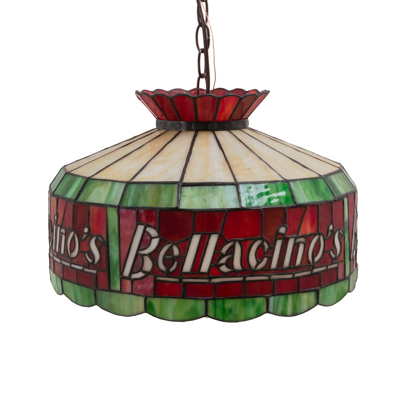 16" Wide Personalized Bellacino's Pendant
