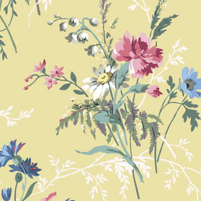 Floral Wallpaper Roll
