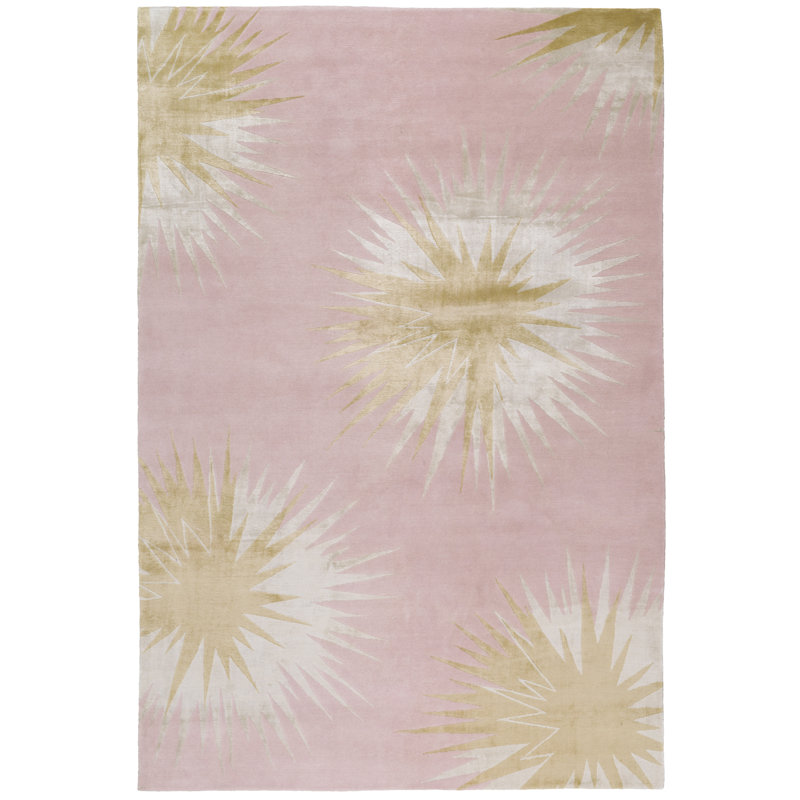 Vivienne Westwood Thistle Gold Area Rug, Rectangle 7' x 10'