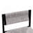 Gray Set Of 2 Hand Weave Bar Stools With Back Counter Height Bar Chairs