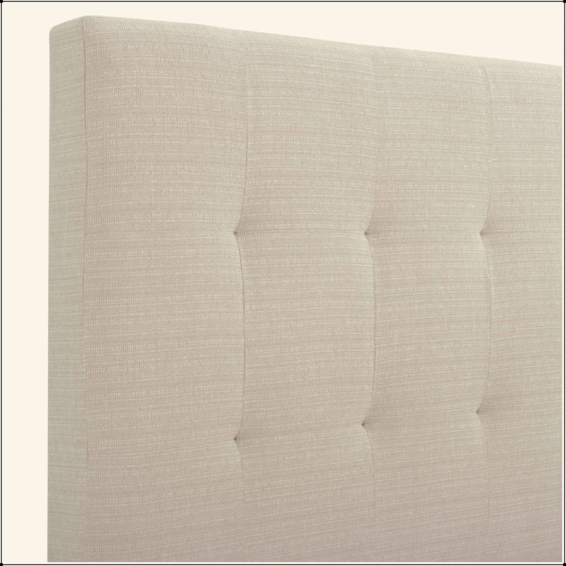Tufted Upholstered Platform Bed