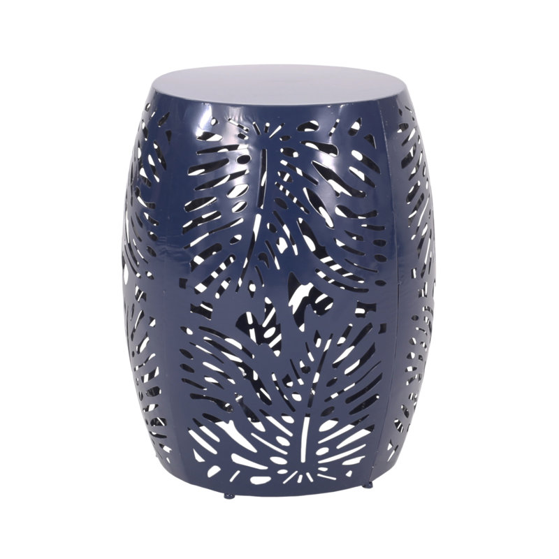 Metal End Table, Drum End Table, Living Room End Table