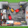 10 ft. W X 8 ft. D Metal Tool Shed
