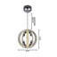 Luminaire suspendu transitionnel en cristal-33487024