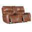 Crosby Leather Loveseat