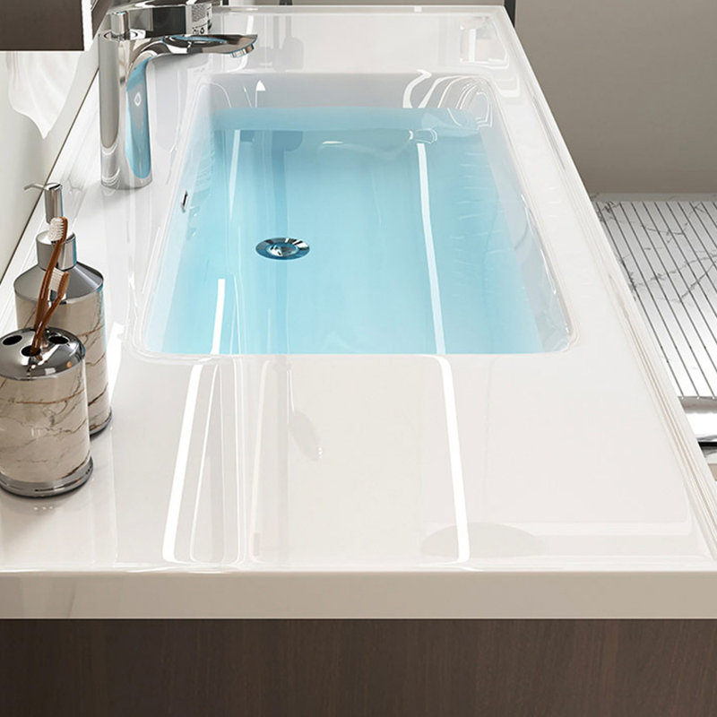 Chinese style retro simple bathroom cabinet