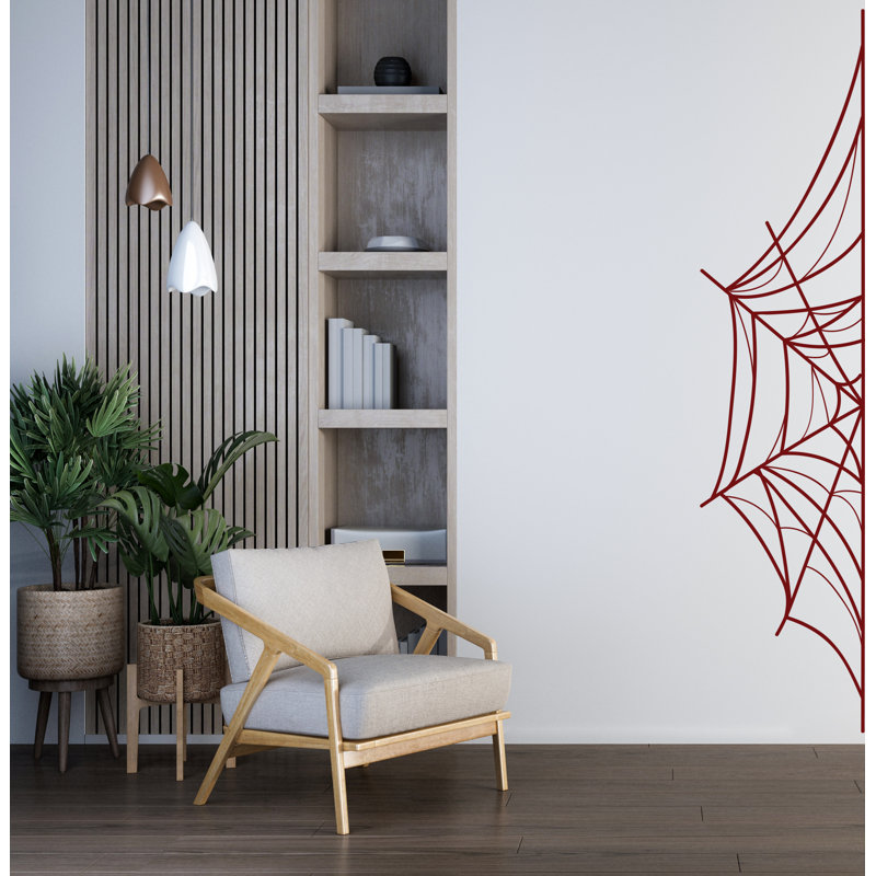 Adhésif décoratif toile d’araignée, 18 po x 75 po, Mauve