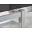 Tierra Modern Glass & Metal Extendable Dining Table Set & 6 Luxury Faux Leather Dining Chairs-1043337582