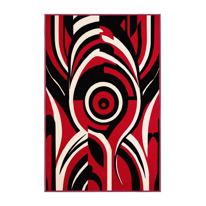 Lava Reverie Rug, Rectangle 5' x 8'