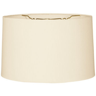 Abat-jour tambour en fibre beige
