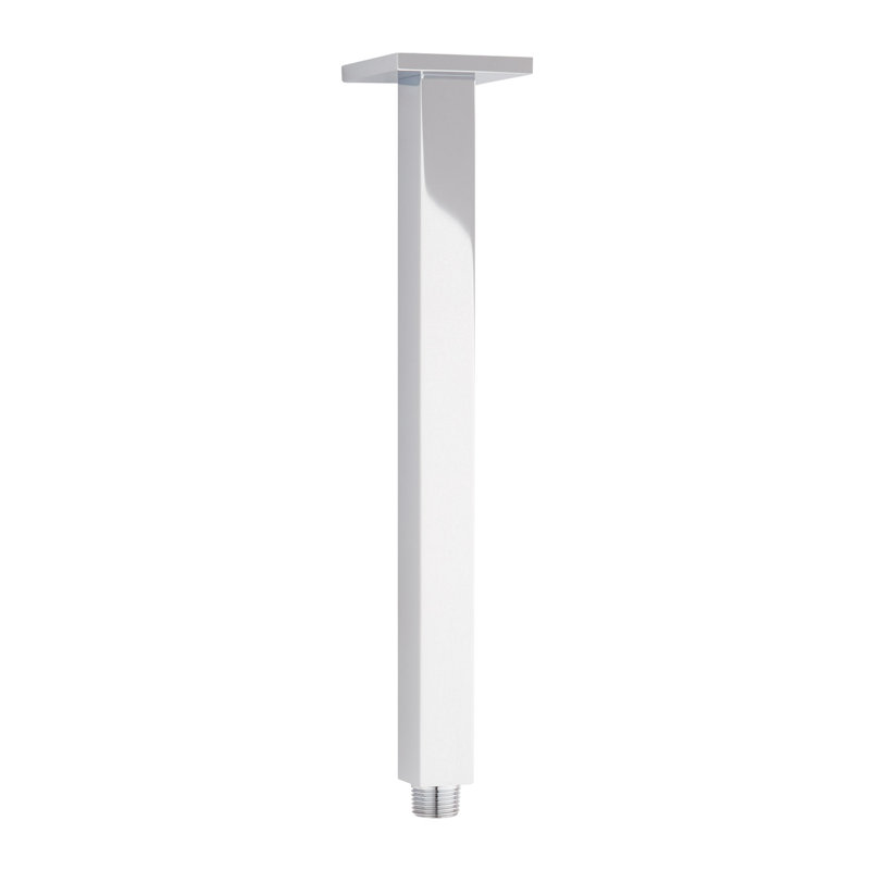 Bras de douche 12 po, Chrome