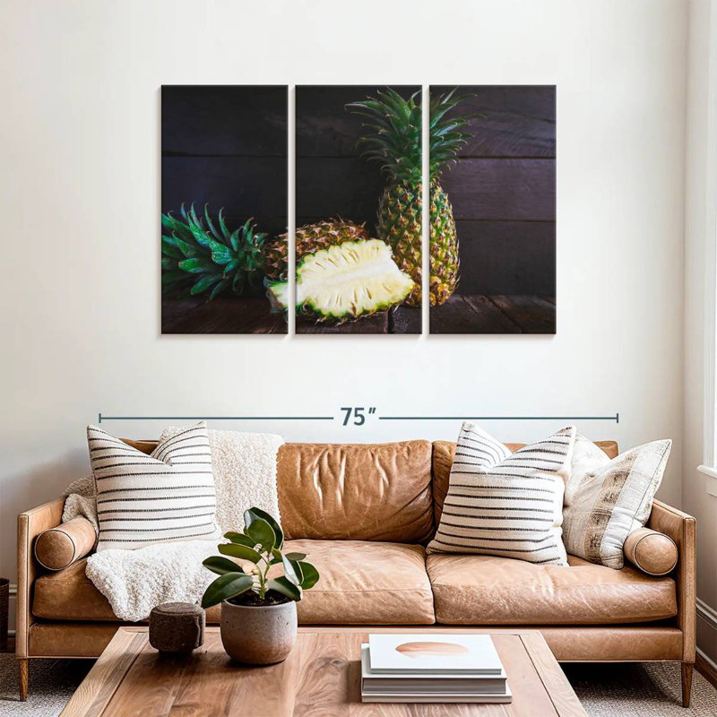 Yarlin Delicious Pineapple, 36" H x 57" W