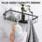 2 Pack Adhesive Shower Caddy No Drilling Rust-Proof