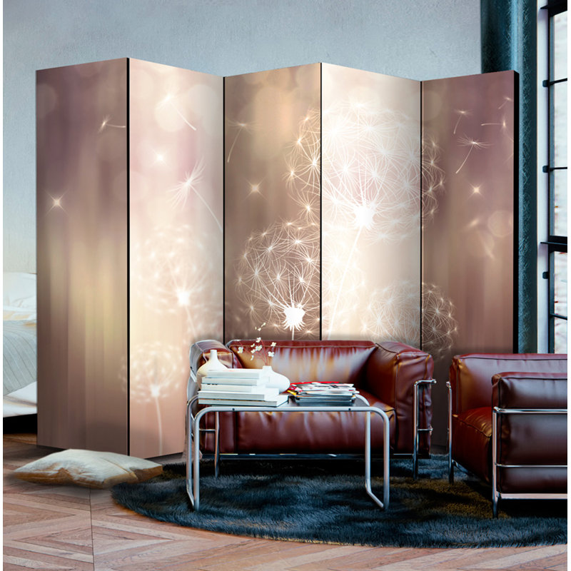 Oren Solid Wood Folding Room Divider, 5