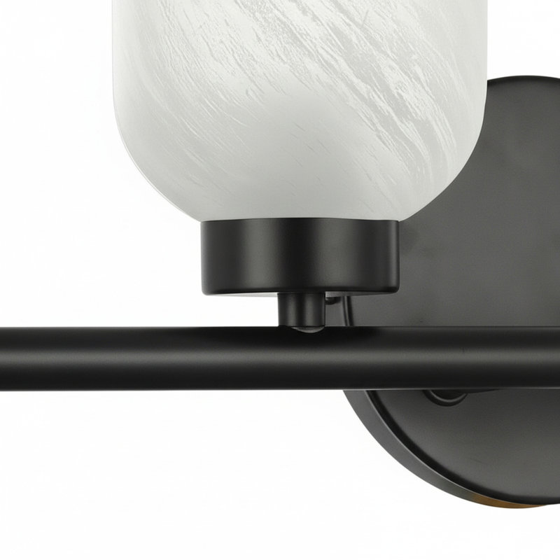Lampe de coiffeuse Periann, Matte Black, 4