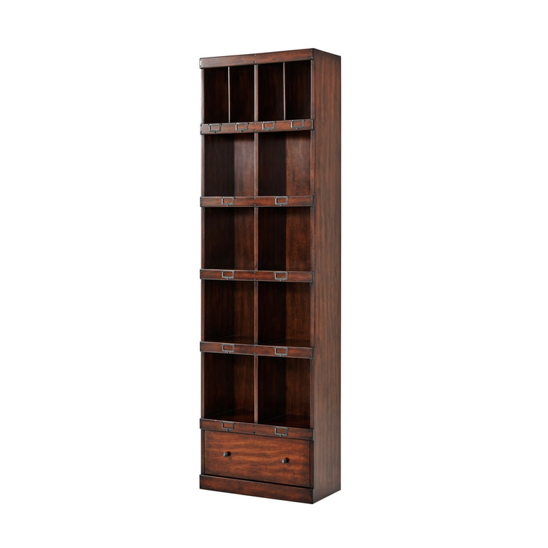 Campaign Solid Wood Bookcase