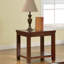Table de bout moderne avec tablette ouverte
