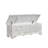 Geometric Carved Solid Wood Storage Ottoman-331449314