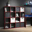 Boan 143 cm H x 138 cm W Bookcase-70865201