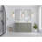 Esin 60 " W Freestanding Standard Free Standing 2 Double Vanity Bathroom Vanity With Quartz Top-78622061