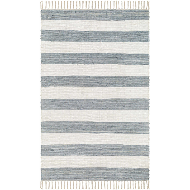 Annah Cotton Striped Indoor Rug, Runner 2'6" x 8'