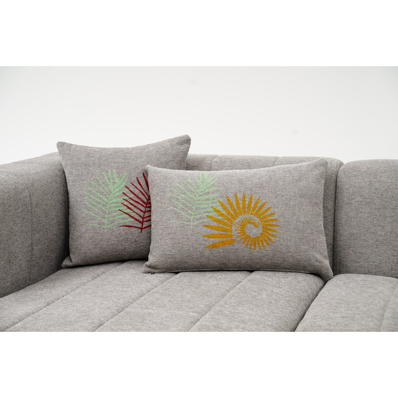 Decorative Cushion Cover, 50% Polyester / 50% Cotton, 16.9 x 16.9 Inches | Digital Print Design, Machine Washable at 86°F | Perfect for Home Decor, Living Room, and Bedroom Accent, Soft and Durable Fabric