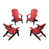 Cardinal rouge / blanc