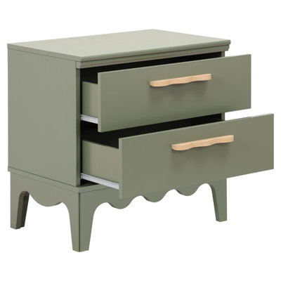 Table de chevet 2 tiroirs Lovette