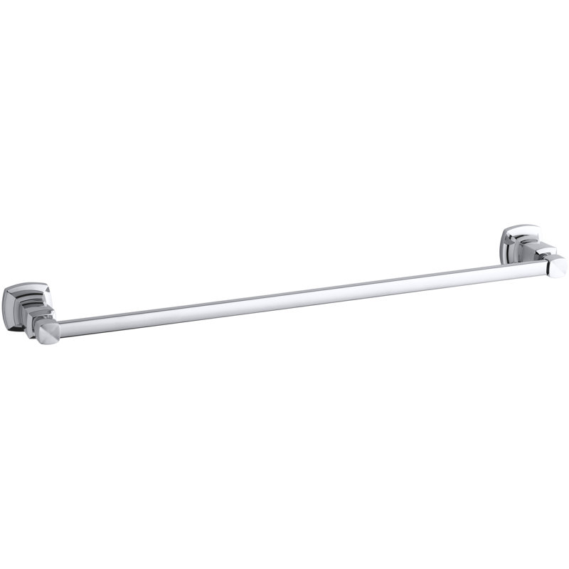 Margaux® Wall Mounted Towel Bar, Polished Chrome, 30"W