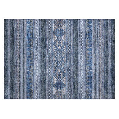 Neilly Washable Southwestern Indoor / Outdoor Rug