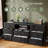62.5-inch Tv Stand With Led Lighting, Charging Station & 9-drawer Storage – Modern Multi-functional Media Console For Living Room & Bedroom-1998654616