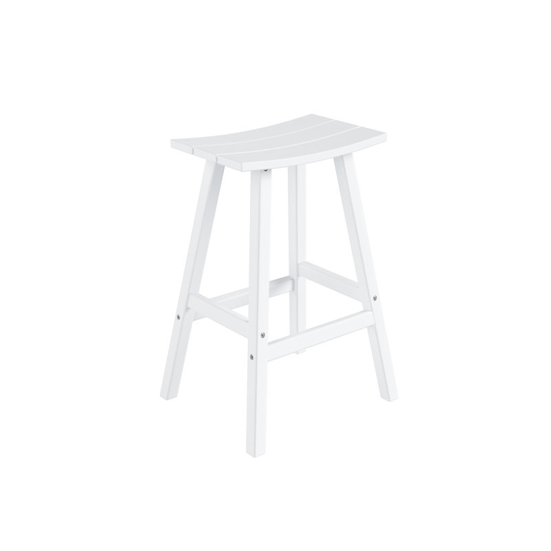 Tabouret de bar Laguna, Tabouret de bar (siège d'une hauteur de 29 po), Blanc